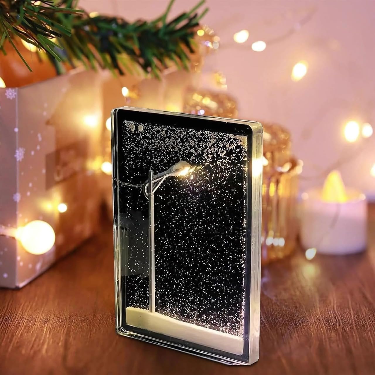 Magic Snow Lamp