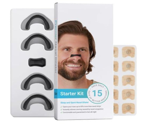 Magnetic Breathe Easy Nasal Strip Kit